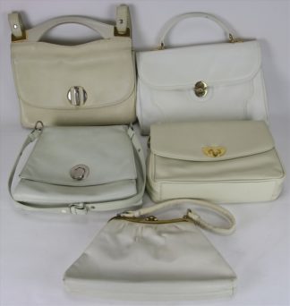 0060-Fünf Vintage Handtaschen